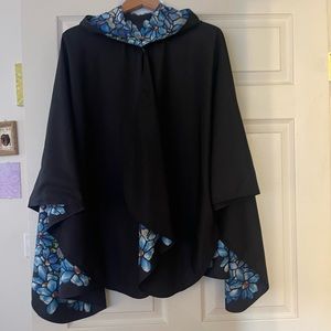 RainCaper Womens Rain Cape Poncho Coat Waterproof